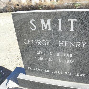 SMIT George Henry 1918-1985