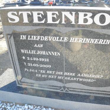 STEENBOK Willie Johannes 1921-2000