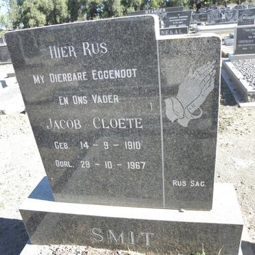 SMIT Jacob Cloete 1910-1967