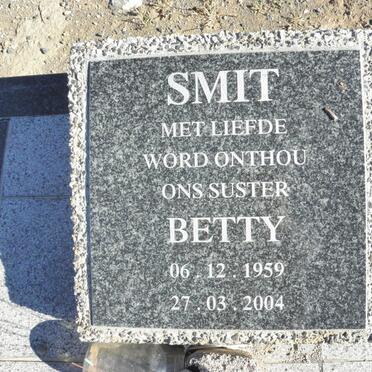 SMIT Betty 1959-2004