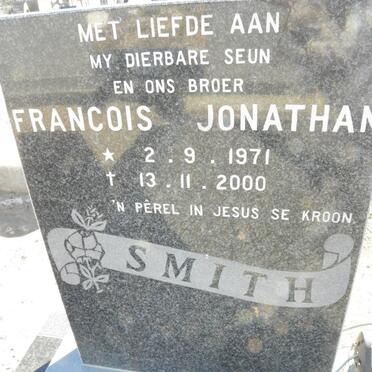 SMITH Francois Jonathan 1971-2000