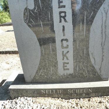 SCHEUN Nellie 1932-1972