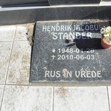 STANDER Hendrik Jacobus 1903-1969 &amp; Hester Maria 1915-1997 :: STANDER Hendrik Jacobus 1948-2010 