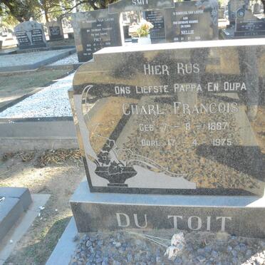 TOIT Charl Francois, du 1887-1975