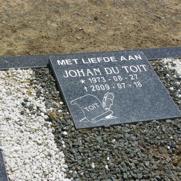 TOIT Johan, du 1973-2009