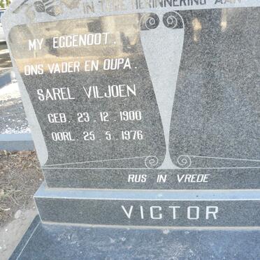 VICTOR Sarel Viljoen 1900-1976
