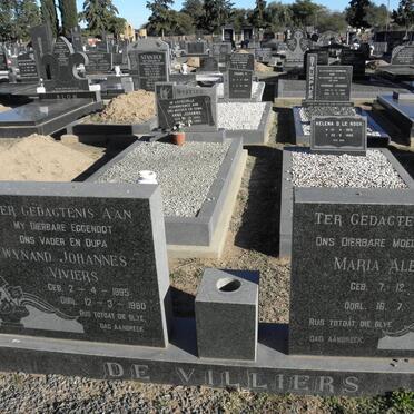 VILLIERS Wynand Johannes Viviers, de 1895-1980 &amp; Maria Aletta 1901-1987