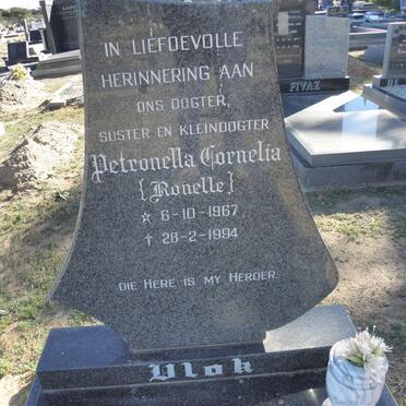 VLOK Petronella Cornelia 1967-1994