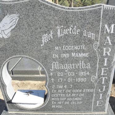 VIVIER Magaretha 1954-1990