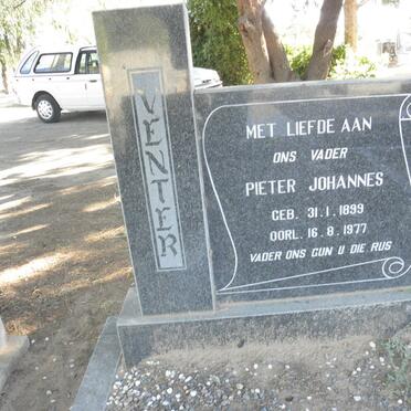 VENTER Pieter Johannes 1899-1977