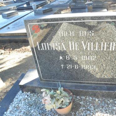 VILLIERS Louisa, de 1902-1993