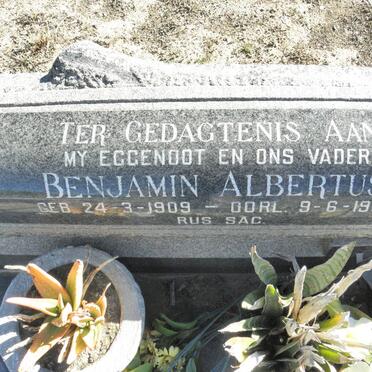 VICTOR Benjamin Albertus 1909-1986