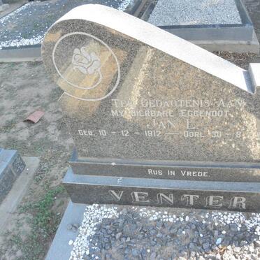 VENTER Jan L. 1912-1975