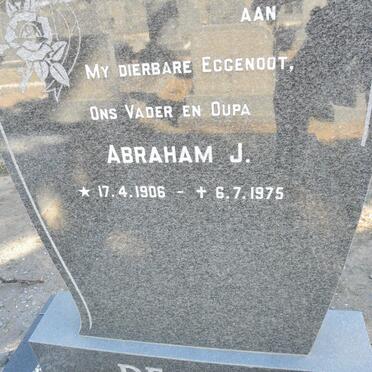 WIT Abraham J., de 1906-1975