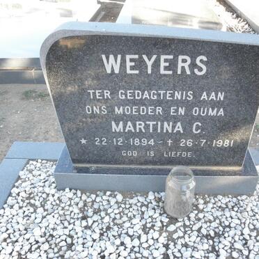 WEYERS Martina C. 1894-1981