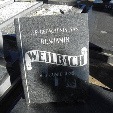 WEILBACH Benjamin 1925-