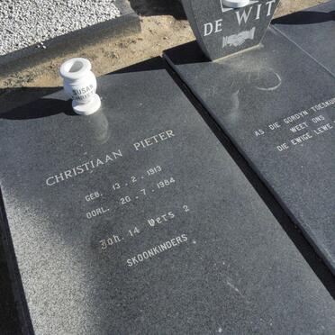 WIT Christiaan Pieter, De 1913-1984 