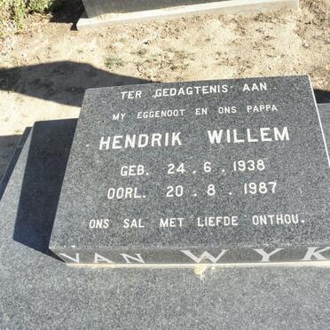 WYK Hendrik Willem, van 1938-1987