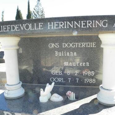 ? Juliana Maureen 1985-1988