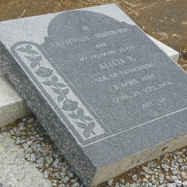 ? Alleta R. 1886-1964