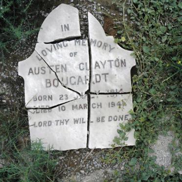 BOUGARDT Austen Clayton 1914-1941