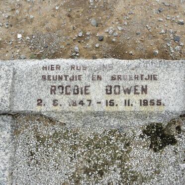 BOWEN Robbie 1947-1955