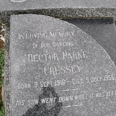 CRESSEY Hector Parke 1916-1956
