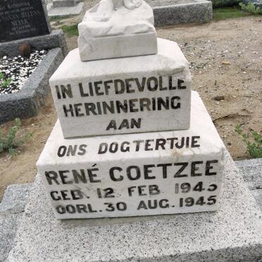 COETZEE Rene 1945-1945