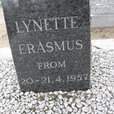 ERASMUS Lynette 1957-1957