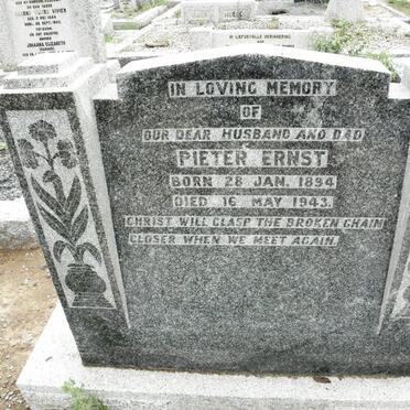 ERNST Pieter 1894-1943
