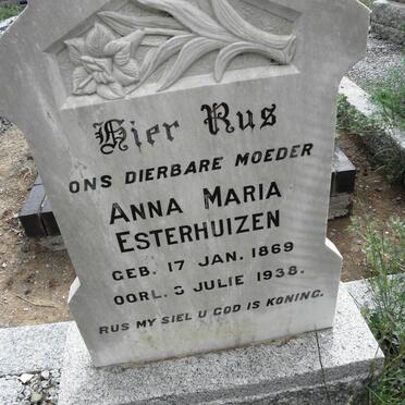 ESTHERHUIZEN Anna Maria 1869-1938