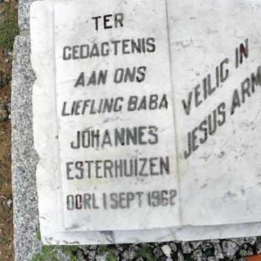 ESTERHUIZEN Johannes -1962