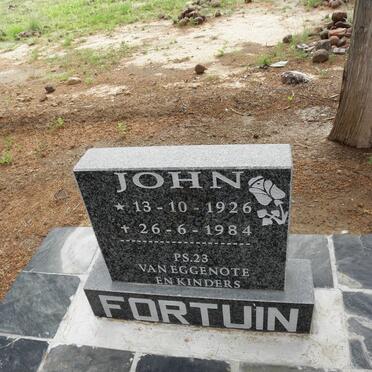 FORTUIN John 1926-1984