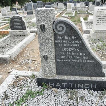 HATTINGH Lodewyk 1916-1961