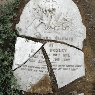 HOXLEY Rose 1871-1897