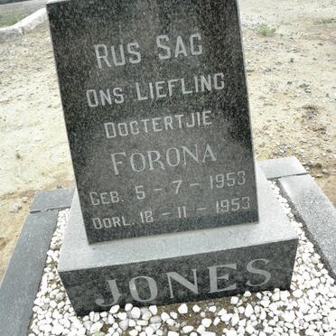 JONES Forona 1953-1953