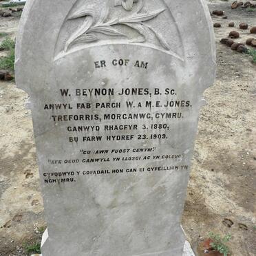 JONES W. Beynon 1880-1909