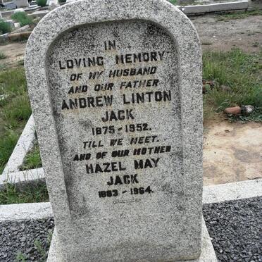JACK Andrew Linton 1875-1952 &amp; Hazel May 1883-1964
