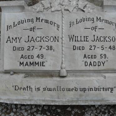 JACKSON Willie -1948 &amp; Amy -1938