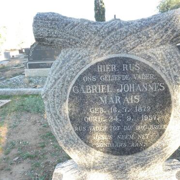 MARAIS Gabriel Johannes 1872-1957