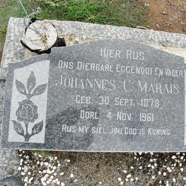 MARAIS Johannes C. 1878-1961