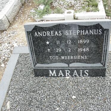 MARAIS Andreas Stephanus 1899-1948