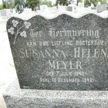 MEYER Susanna Helena 1948-1948