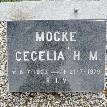 MOCKE Cecelia H.M. 1903-1979
