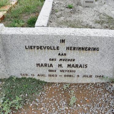 MARAIS Maria M. 1860-1944
