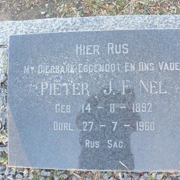 NEL Pieter J.F. 1892-1960