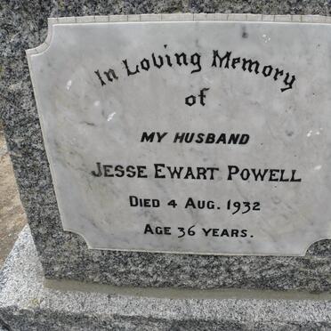 POWELL Jesse Ewart -1932