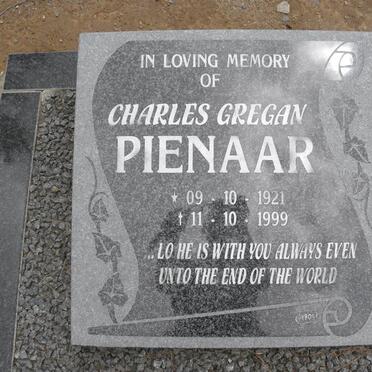 PIENAAR Charles Gregan 1921-1999