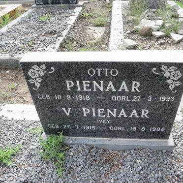 PIENAAR Otto 1918-1993 &amp; V. 1915-1988