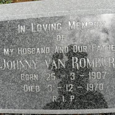 ROMBURGH Johnny, van 1907-1970